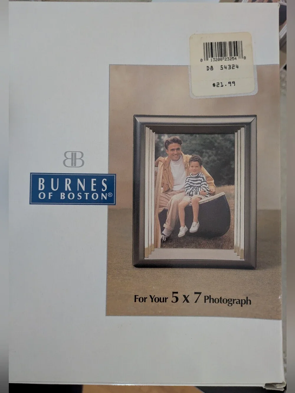 Vintage Burnes of Boston Silver 5x7 Picture Frames Set Of 2